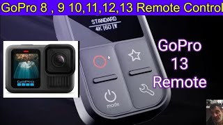 GoPro13 OLED SCREEN Remote Control for GoPro [upl. by Celestia894]