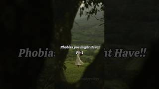 Phobias you might actually have phobia facts view fyp indilalovestory phobias [upl. by Columbyne]