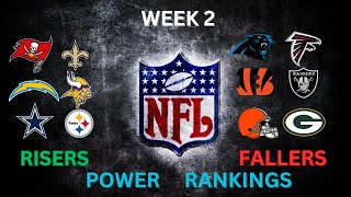 NFL Week 2 Power Rankings [upl. by Yzzik]