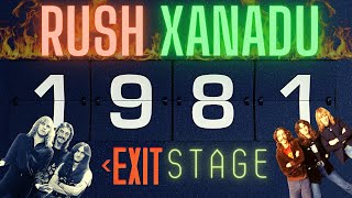 Xanadu  Exit Stage Left  Rush FIRST TIME REACTION [upl. by Adin]