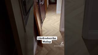 Herringbone flooring diy home viralvideo [upl. by Izaak706]