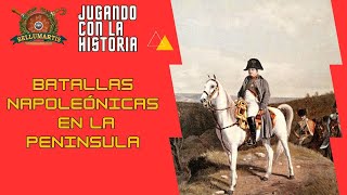 BATALLAS NAPOLEÓNICAS EN LA PENÍNSULA Jugando con la Historia [upl. by Jarret357]