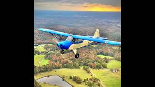 Taildragger Class of ‘46  3ship at sunset Jordan Lake west of Raleigh NC [upl. by Charlie]