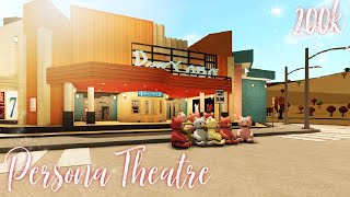 PERSONA THEATRE II TOUR II BOY WITH LUV inspired II Roblox Bloxburg [upl. by Cobb]