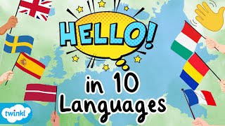 How to Say ‘HELLO’ in 10 Languages [upl. by Idnyl446]