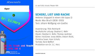 Scherz List und Rache  Aufnahme vom 15042021 [upl. by Essinger]