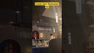 Inside Rani Restaurant robbinsville NJ 🤑 shorts indianrestaurantinusa [upl. by Caasi]