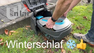 Den Mähroboter richtig für den Winterschlaf vorbereiten [upl. by Hanako]