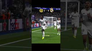 Real Madrid Vs Dortmund 🔥🤯 shorts goldfutbol trending fyp edit realmadrid [upl. by Idnil]