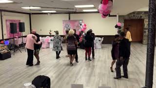 Side ViewDMV Senior Hand Dancers amp DJ Ernie “G” at American Legion Cheverly Md [upl. by Chisholm]