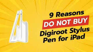 9 Shocking Reasons NOT to Buy the Digiroot Stylus Pen for iPad 🖊️😱 [upl. by Anaira]