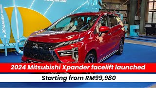 2024 Mitsubishi Xpander Facelift is here Starting from RM99980 🔥 [upl. by Analad]