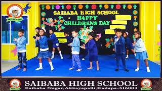 CICILIYA  Song Dance Performance  Childrens Day  Saibaba High School  Kadapa  202425 [upl. by Aeslek]