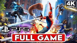 MARVELS AVENGERS SPIDERMAN PS5 Gameplay Walkthrough Part 1 FULL GAME 4K 60FPS  No Commentary [upl. by Etnom]