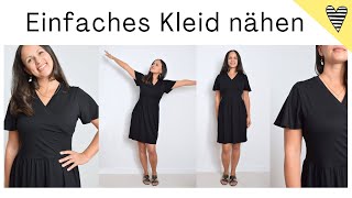 Einfaches Kleid quotAshantiquot nähen  DIY MODE [upl. by Nide]