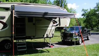 Carefree HD Awning Stabilizr Pole Kit [upl. by Ibmab]