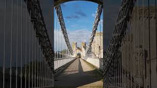 Conwy Thomas Telford Suspension Bridge [upl. by Sheri]