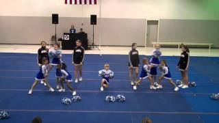 Flag Colts Cheer Off Routine  Nov 13 2010 [upl. by Cavit85]