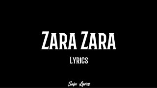 Zara Zara  Female Version  Lyrical  Best Song [upl. by Llennoj589]