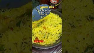 Full Recipe👆lemonricelemonricerecipe lemonriceintamil song bollywood music newsong tseries [upl. by Mac612]