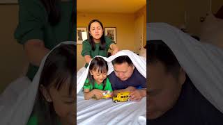 Sneaky dad and kid prank mom 🤣❤️😱✅🌈😇👧🏻🚀🤪 [upl. by Elata272]