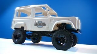 RC ADVENTURES  RC4WD Gelände II 4x4 Truck Kit wDefender D90 Body Set  Build Video PT3 [upl. by Nettie]