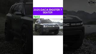 All New Dacia Bigster 7 Seater Model  Official Reveal  First Look  part 3  shorts [upl. by Bloomer]