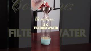 Making Sparkling Water at Home DIY Make sparkling water yourself SodaStream works is really simple [upl. by Hinkle]