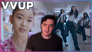 VVUP 비비업  quotDoo Doom Chitquot  quotLocked Onquot MV  REACTION [upl. by Assirem]