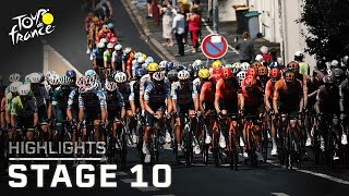 Tour de France 2024 Stage 10  EXTENDED HIGHLIGHTS  792024  Cycling on NBC Sports [upl. by Goat]