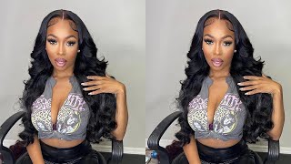 Transparent Lace Body Wave Wig Alipearl Hair HONEST ReviewInstall [upl. by Myrlene]