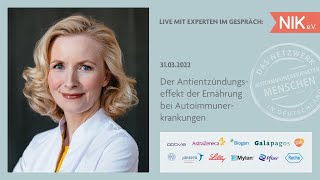 Der Antientzündungseffekt der Ernährung bei Autoimmunerkrankungen mit Dr Anne Fleck [upl. by Nniw]