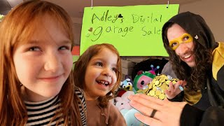 SNEAKY KiDS vs NiNJA DAD Adley is making our Digital Garage Sale for you amp SSG helps Utah Esports [upl. by Bert]