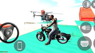 Stunting on bike 🚴 foryou indianbikedriver3d indianbikedriving3d [upl. by Thetis532]