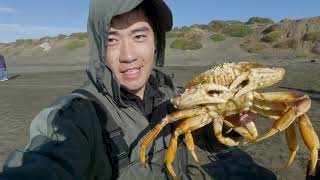 Dungeness Crab Season Opener Epic Struggle Ends with a Giant Catch and Delicious Crab Fried Rice [upl. by Gnourt258]