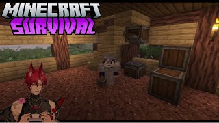 Minecraft Survival N Chill  I Made Andesite Alloy [upl. by Horacio843]