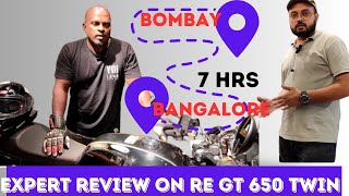 Royal Enfield GT 650 Honest Review By Expert Shivaji maverick gt650twin huhuclub royalenfield [upl. by Elvie38]