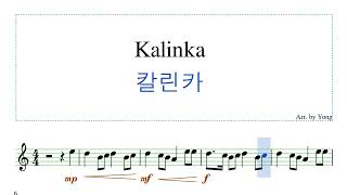 칼린카 바이올린 편곡 Kalinka for Violin [upl. by Hilton467]