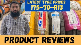 Latest Tyre Prices in Pakistan  Product Reviews  17570R13 [upl. by Palestine936]