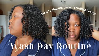 Start to Finish Wash Day Routine UpdateMy hair is almost waist length [upl. by Nofpets]