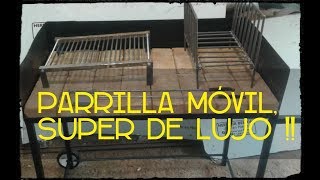 DIY PARRILLA móvil súper de LUJO  locosxelasado [upl. by Monto596]