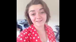 Maisie WilliamsDay in the life of Maisie Williams [upl. by Sara]