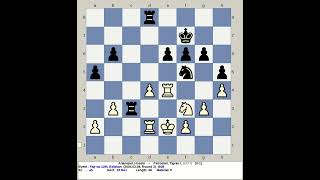 Arianejad Hosein vs Petrosian Tigran L  Fajr Chess Open 12th 2004 Esfahan Iran [upl. by Syck]