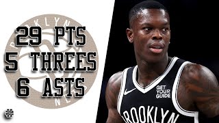 Dennis Schroder 29 pts 5 threes 6 asts vs Bucks 2425 season [upl. by Akenot]