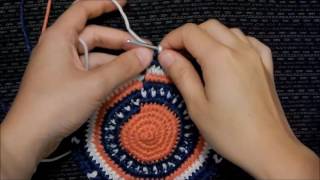 How to Crochet a WayuuStyle Base  Part 2 [upl. by Enamart303]