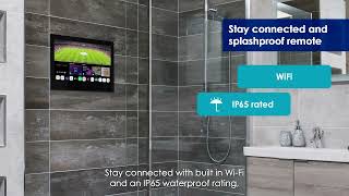 ProofVision Bathroom TV video [upl. by Balough]