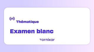 LIVE  Série thématique « Examen blanc » avec Cassandra  01024 [upl. by Broadbent]