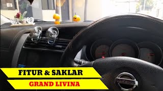 SAKLAR DAN FITUR DALAM KABIN GRAND LIVINA L10 [upl. by Findlay]