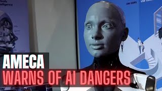 Meet Ameca Humanlike Perfection Using Stable Diffusion And Generative AI  AI Tech Academy [upl. by Yrrat]