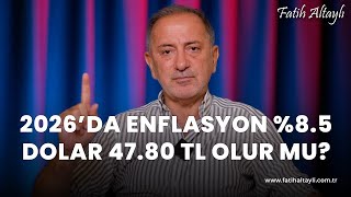 Fatih Altaylı yorumluyor Orta Vadeli Plana OVP göre dolar ve enflasyon tahminleri tutarlı mı [upl. by Hudson72]